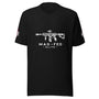 Mag-fed Elite Premium Unisex t-shirt – Black Heather — alternate view 5