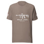 Mag-fed Elite Premium Unisex t-shirt – Heather Midnight Navy — alternate view 41