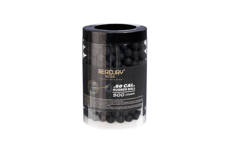 Mercury Rise .50 caliber TPE rubber ball ammo 500-count jar