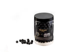 Mercury Rise .50 caliber TPE rubber balls beside the 500-count jar