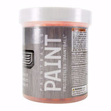 T4E .43 caliber orange paintballs 430-count jar side view