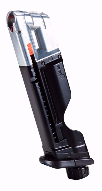 T4E GLOCK G17 Gen5 .43 quick-piercing magazine angled view