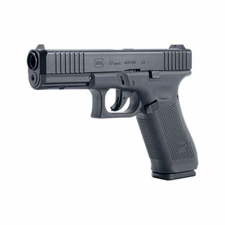 T4E GLOCK G17 Gen5 .43 paintball marker front-left angle