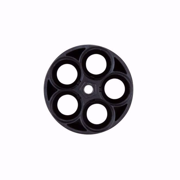 T4E TR .68 revolver five-shot magazine cylinder rear