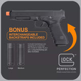 GLOCK G34 Gen4 airsoft pistol interchangeable backstrap graphic