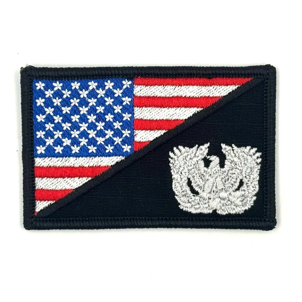 Warrant Officer - USA Flag - 2.25x3.5 Patch in Full Color