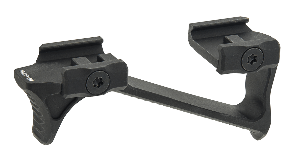 UTG Ultra Slim Picatinny angled foregrip, black aluminum