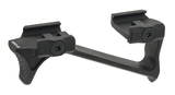 UTG Ultra Slim Picatinny angled foregrip, black aluminum