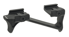 UTG Ultra Slim Picatinny angled foregrip, black aluminum