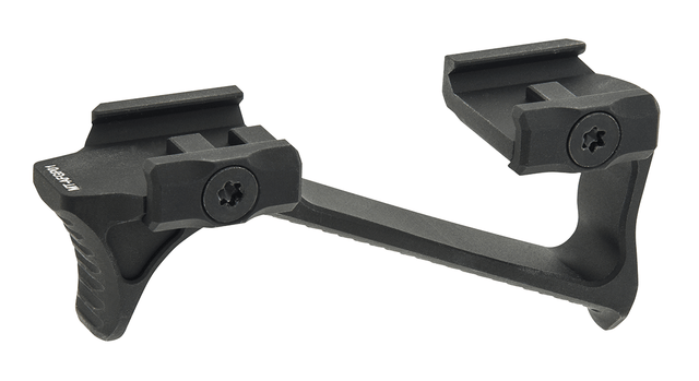 UTG Ultra Slim Picatinny angled foregrip, black aluminum