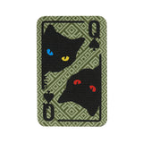 M-Tac Patch Queen of Spades Ornament in Olive