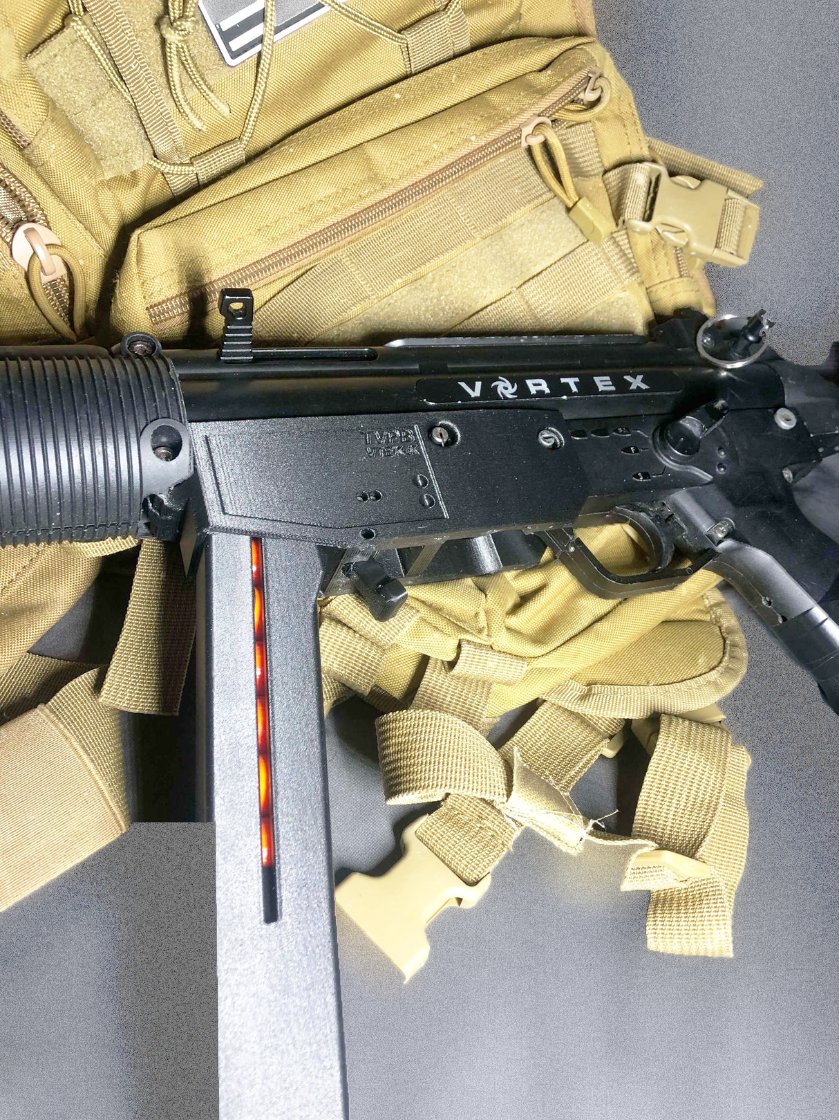 TVPB Vtek-K Vortex Paintball Magwell, 0, Curved, alternate view 2