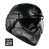 WARQ Gen 2 force-on-force helmet in Black