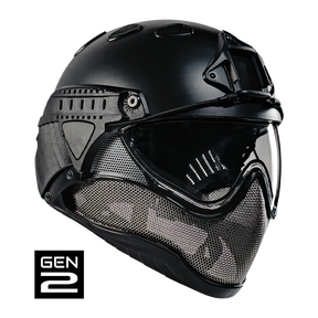 WARQ Gen 2 force-on-force helmet in Black