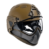 WARQ Gen 2 force-on-force helmet in Desert/Tan