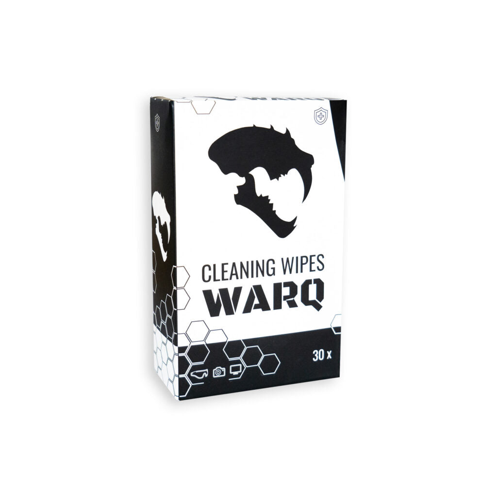 Cleaning wipes included with WARQ Gen 2 helmet