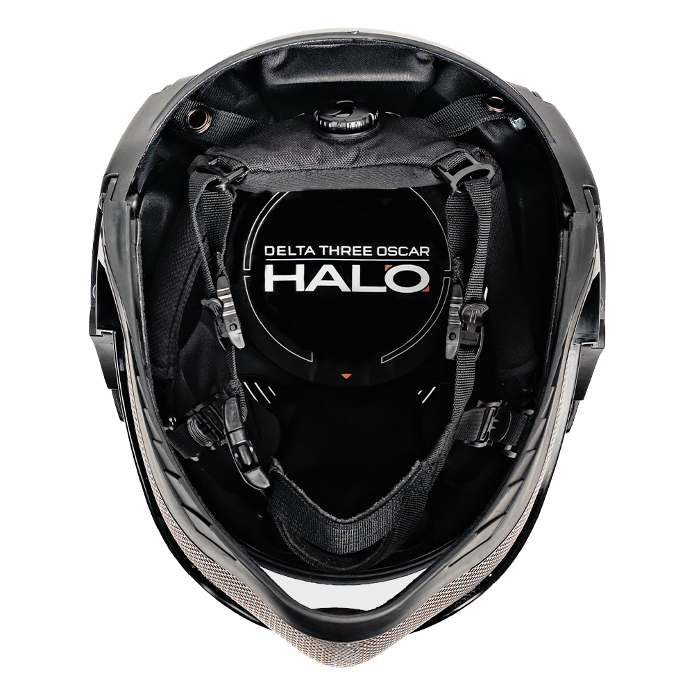 WARQ Gen 2 helmet interior with adjustable ratchet and D3O HALO 7 padding