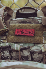 We the People Leather Patch – Walnut Dye / Brown Thread — alternate view 4