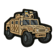 M-Tac Patch HMMWV PVC in Coyote