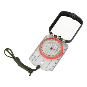 M-Tac Map Compass Mirror (Small) in White