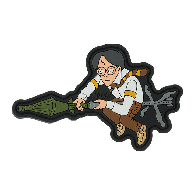 M-Tac Harry PVC Morale Patch in Gray