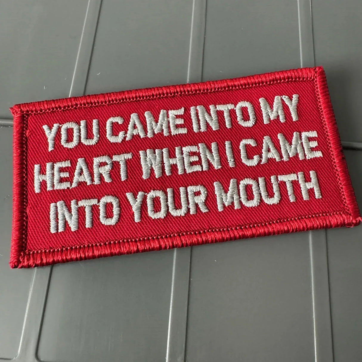 Tactical Gear Junkie You Came Into My Heart 2x4 Patch