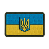 M-Tac Patch Ukraine Flag Embossed PVC in UA