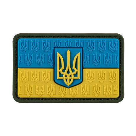 M-Tac Patch Ukraine Flag Embossed PVC in UA