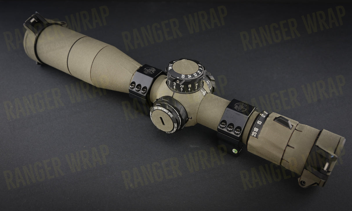 Zero Compromise 4-20x50 - Optic Wrap in Cordura Fabric in Woodland Camo (M81), alternate view 9