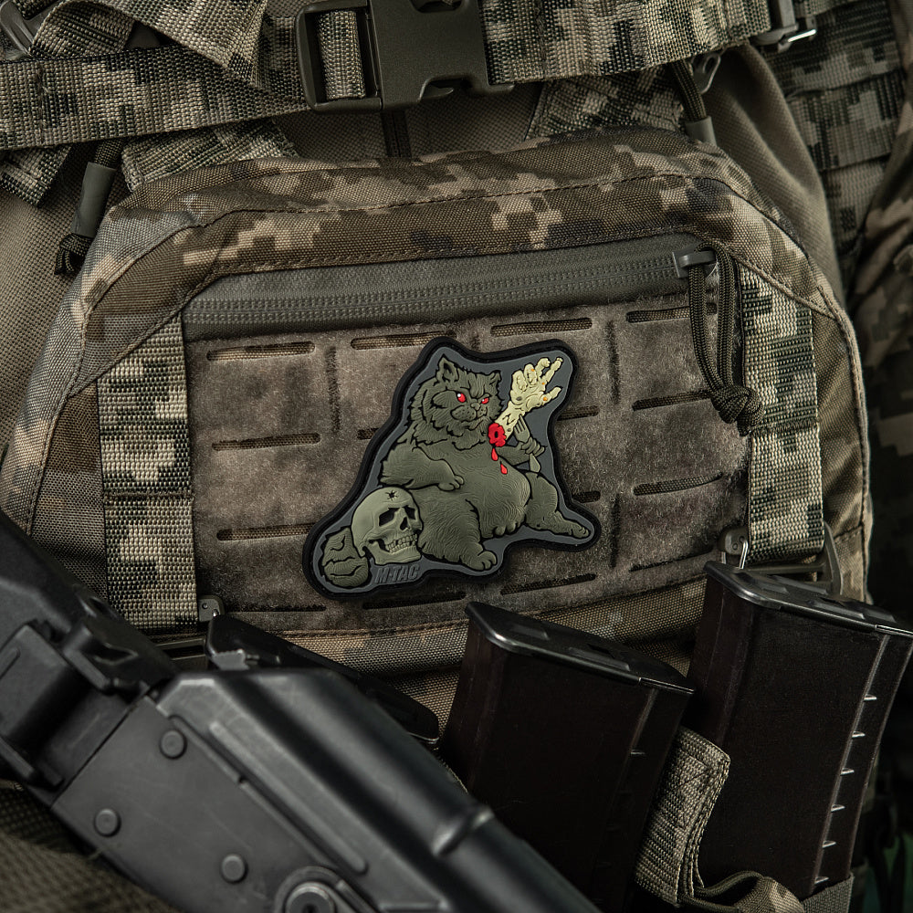 M-Tac Trench Cat PVC Morale Patch, alternate view 4