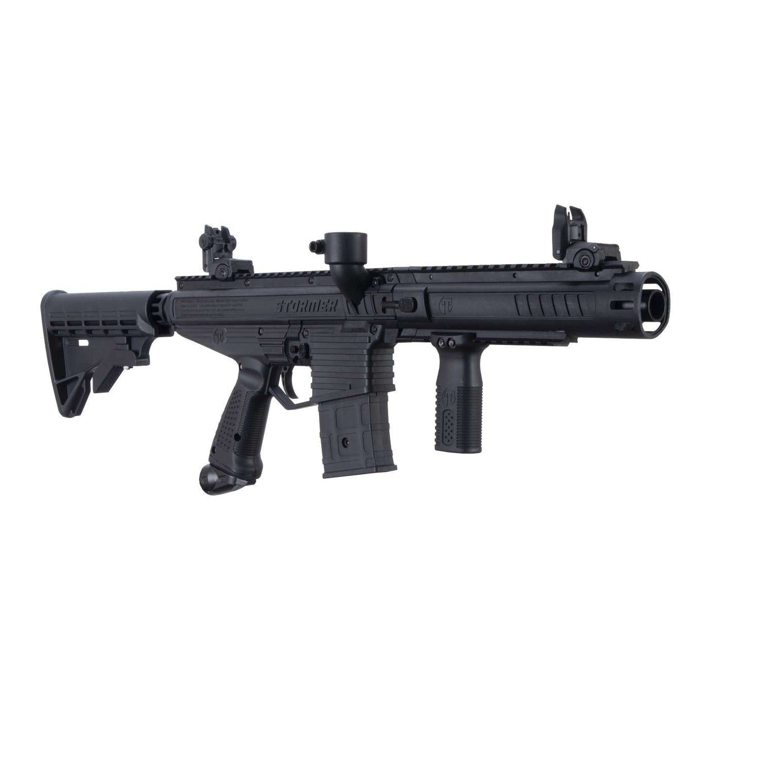 Tippmann Stormer Elite Dual Fed Marker - Black — alternate view 3