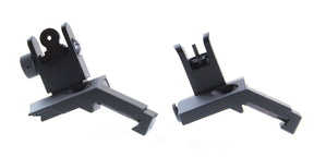 U.S Tactical Ind. 45 Degree Offset Spring Loaded Flip-Up Sight Set