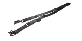 JE Machine Quick Adjust Convertible 1 or 2 Point Sling with Metal Hooks - Black