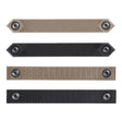 M-LOK Rail Covers – Retro & Old Glory Design – 2 Colors Available – Black