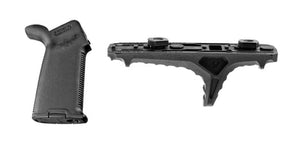 Omega Deals Magpul AR-15 MOE+ Grip - Black + Strike Industries LINK Anchor Polymer Hand Stop