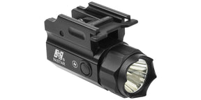 NCSTAR 150 Lumen LED Compact FlashLight QR w/Strobe, Uses CR2 Battery