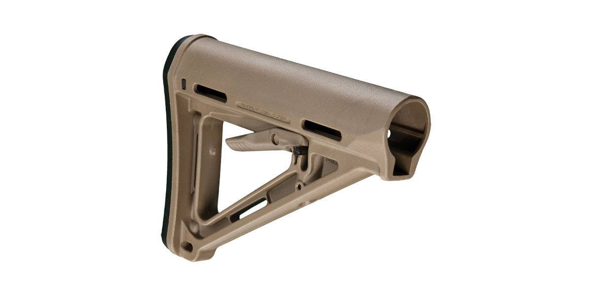 Magpul MOE FDE Carbine Stock, AR-15, For Mil-Spec Tube - HR Tactical Innovations