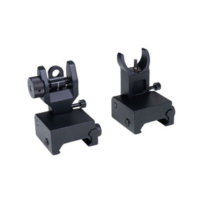 JE Machine Front and Rear Folding Back Up Battle Sights