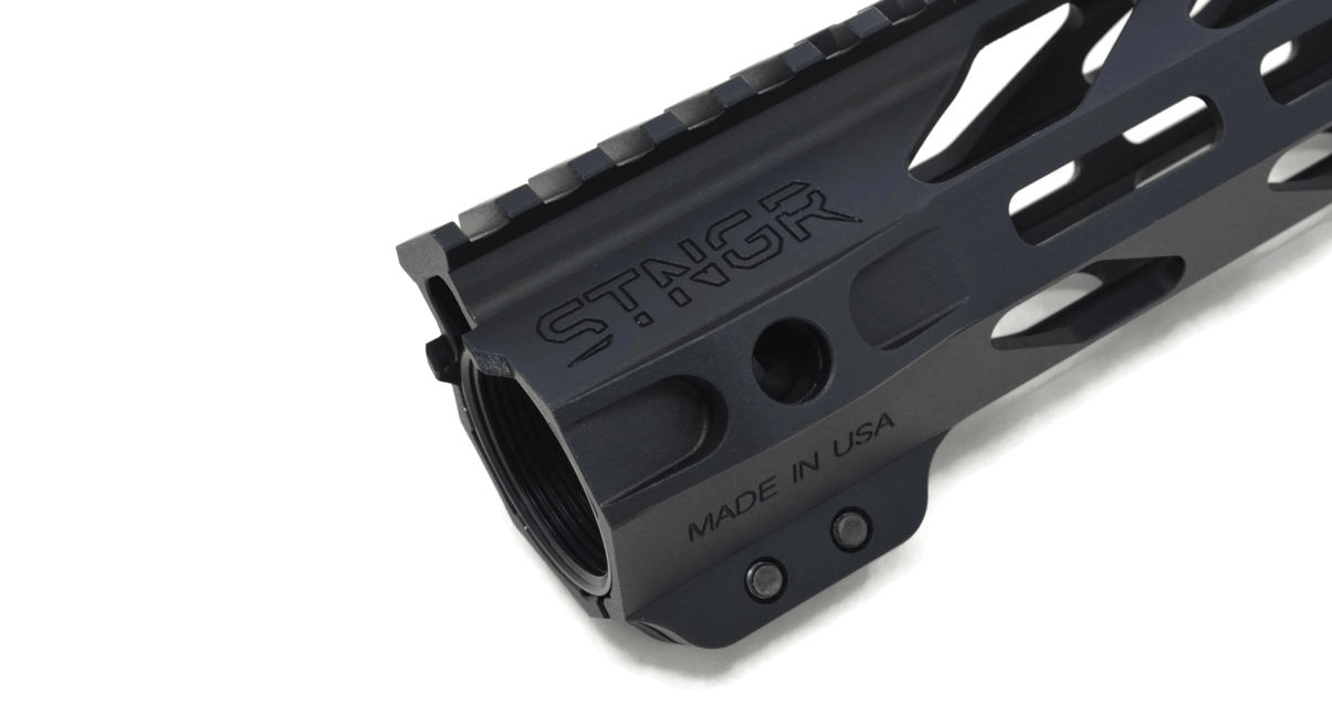 STNGR RPTR® M-LOK Free Float AR-15 Handguard – Black — alternate view 3