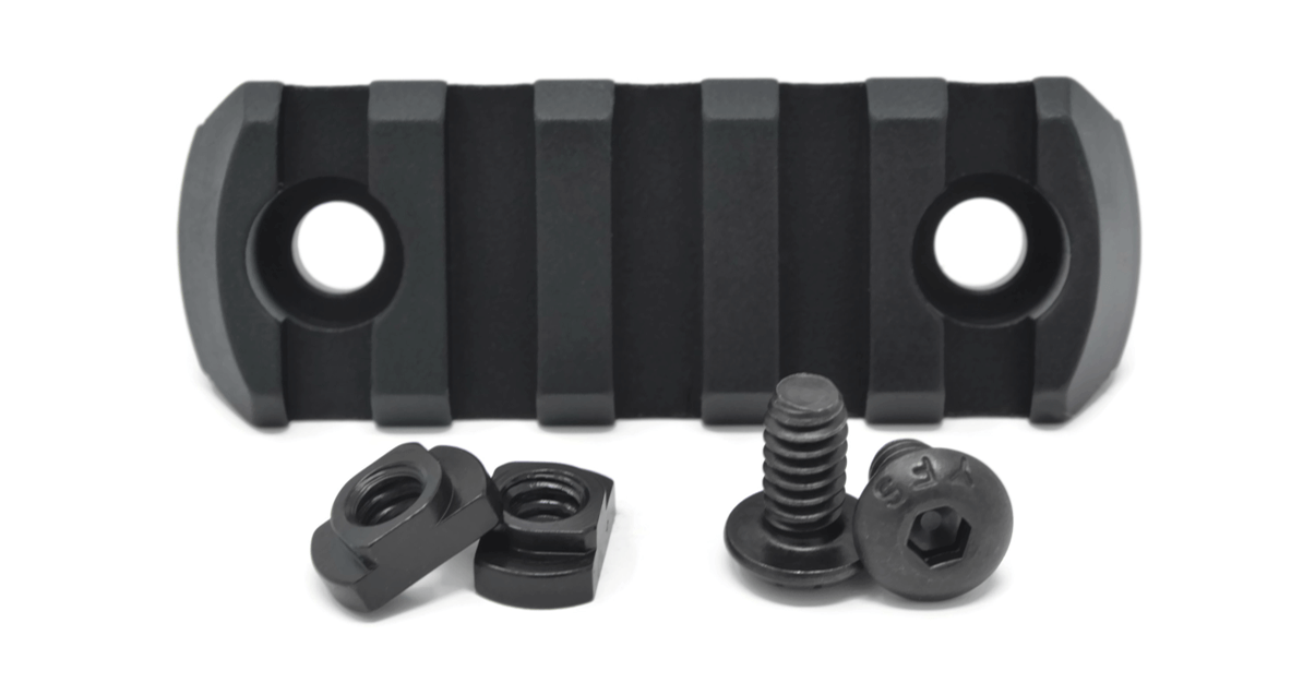 M-LOK Picatinny Rail Sections – 3, 5, and 7 Slots – 3 Slots