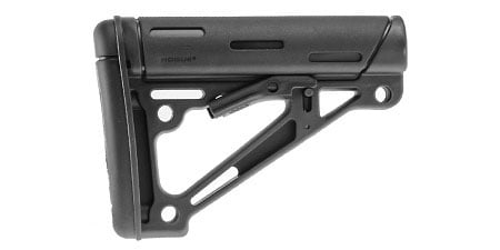 Hogue AR-15 Stock Mil-spec BLK RBR - HR Tactical Innovations